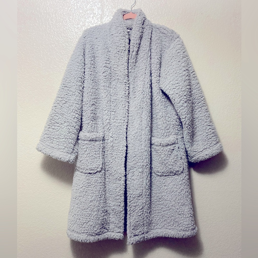 Pottery Barn Cozy Gray Robe!